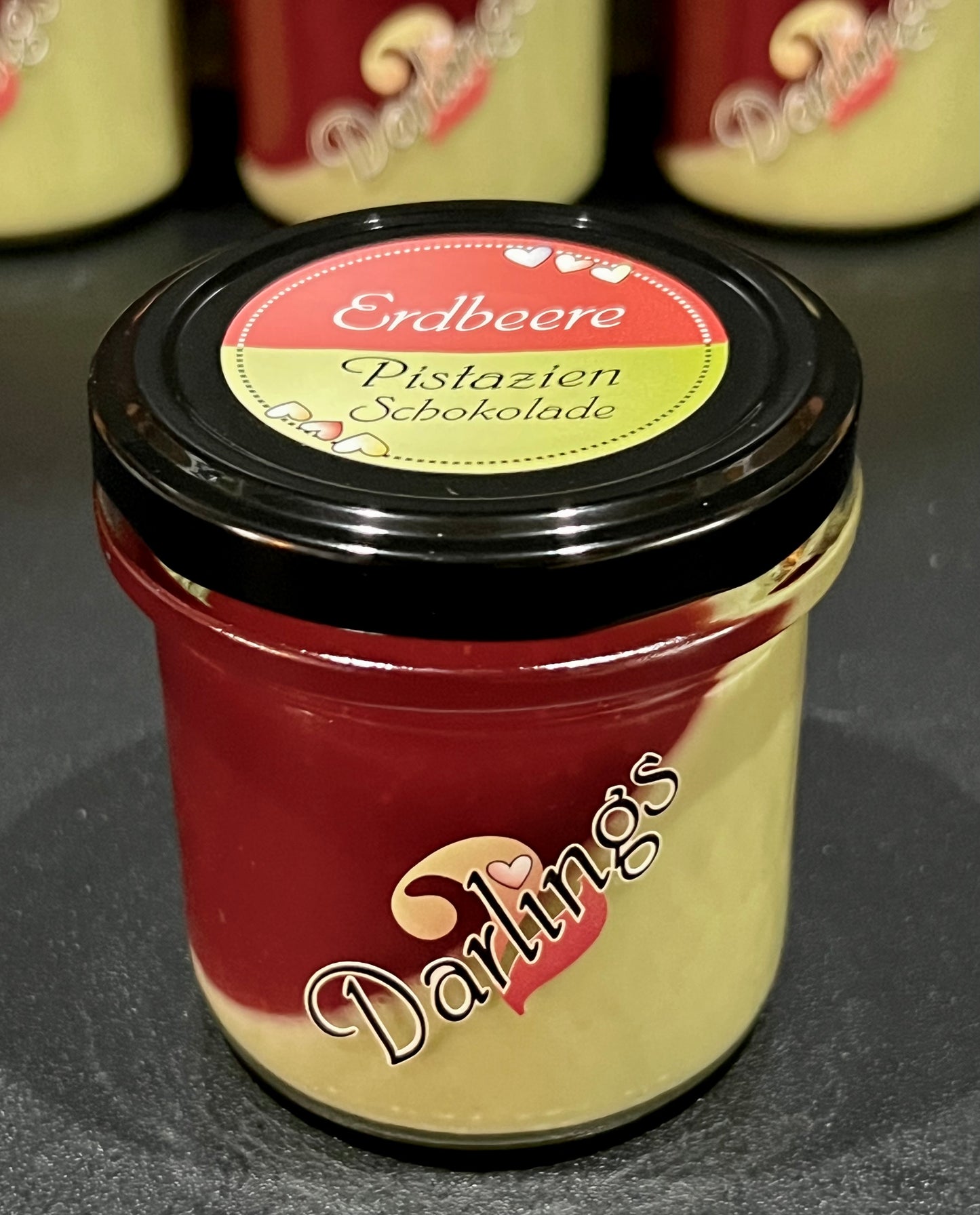 Erdbeere mit Pistaziencreme