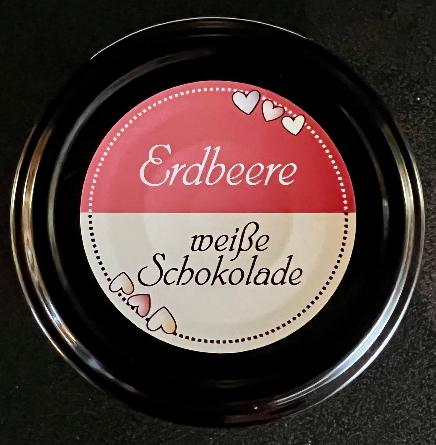 Erdbeere - weiße Schokolade
