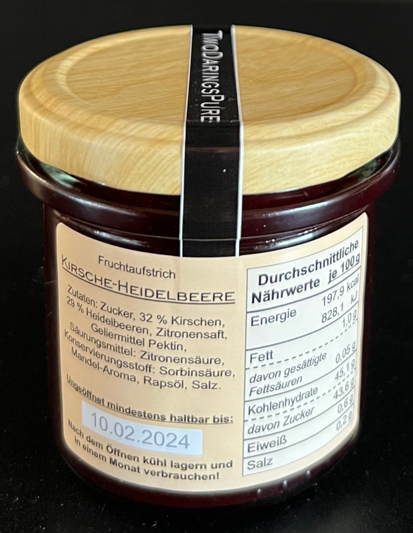 Kirsche Heidelbeere